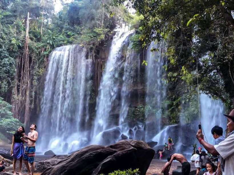 From Siem Reap: Guided Kulen Waterfall Tour - Kulen Waterfall: the day’s cool payoff