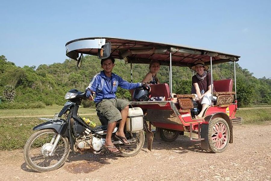FULL DAY - Countryside Tuk-Tuk Pepper Tour + Kep - Kep Beach and the change from countryside to coast