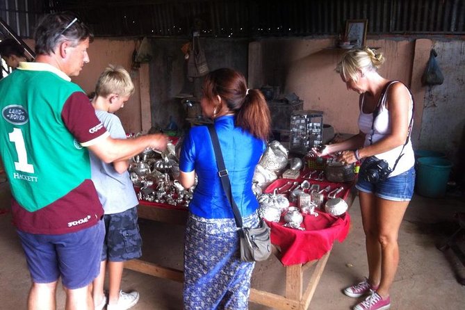 Full-Day Phnom Penh City & Silk Island with a local Tuk Tuk Tours - One hour with the Silver Pagoda
