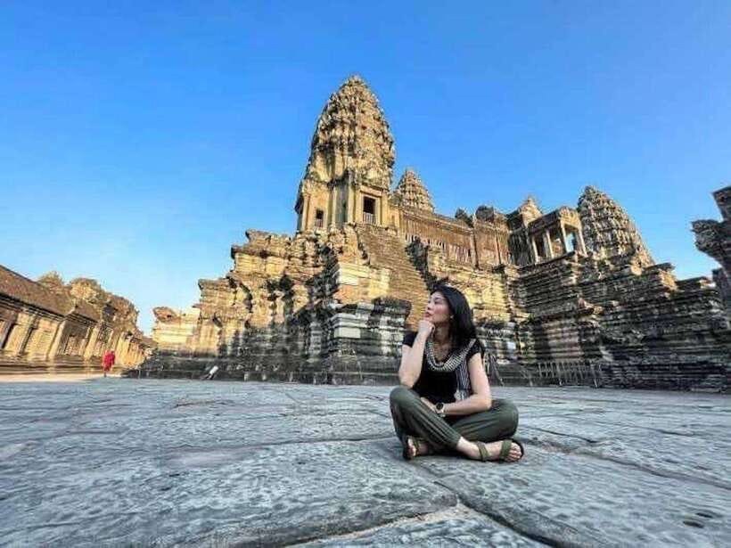 Full Day Private of Angkor Wat Tour with Tuk Tuk - Banteay Kdei as a Quieter Final Temple