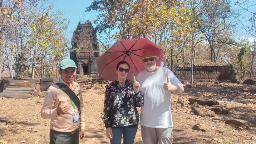 Full-Day Tour Preah Vihea & Koh Ker Temple - Climbing around Koh Ker’s pyramid temple