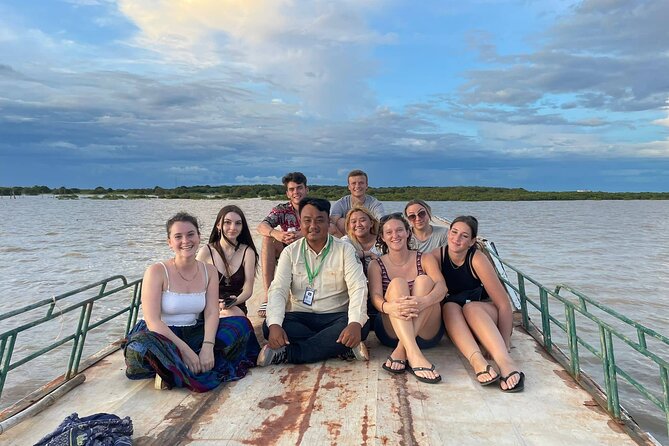 Half Day Kompong Pluck stilt home Village on Tonle Sap & Sunset - Who will get the most from this outing