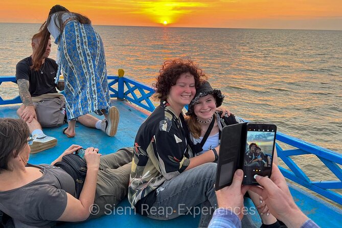 Half Day Kompong Pluck stilt home Village on Tonle Sap & Sunset - Walking through Kompong Phluk’s stilted village