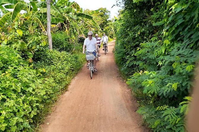 Half day morning bicycle tour to Explore local livelihood and test local snacks - Wat Samrong Khnong and Cambodia’s difficult past