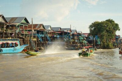 Kampong Phluk Floating Village Tour by Boat