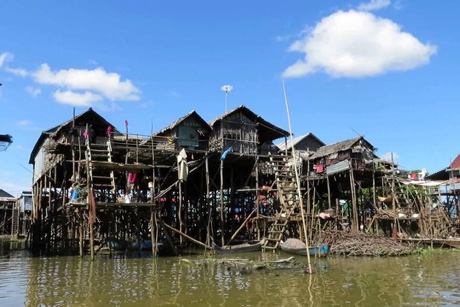 Kampong Phluk Floating Village Tour by Boat - The flooded mangrove canoe ride