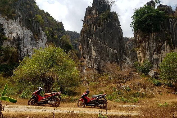 Kampong Trach Off-Roads - Walking uphill toward Windy Mountain