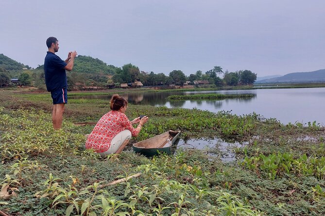 Kampot Tuktu tour: Pepper farm, Salt field & Secret lake - Salt fields and the work behind the white crystals