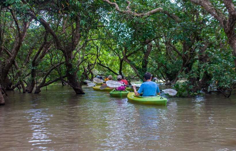 Kayaking & Floating Village in Siem Reap - Leaving Siem Reap for Tonle Sap