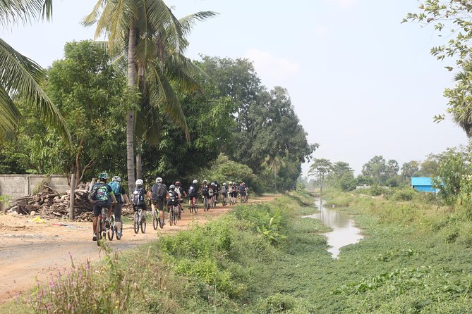 Killing Field & Paddy Rice Fields Tuk Tuk Adventure - Tonle Bati and Ta Prohm temple after two hours on the bike