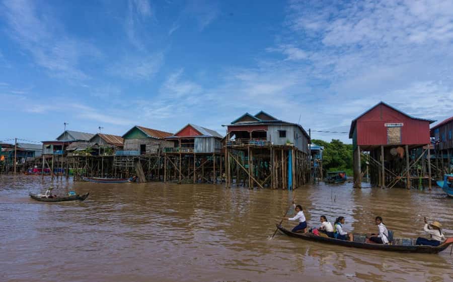 Kompong Pluk Tour - The pagoda or local market stop