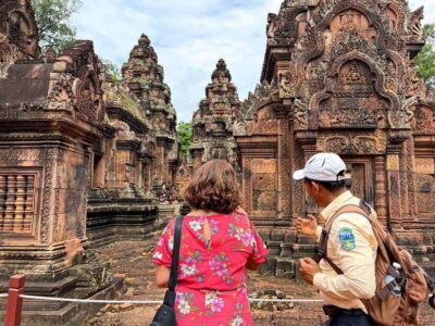 Kulen Mountain, Beng Mealea and Banteay Srei Full Day Tour