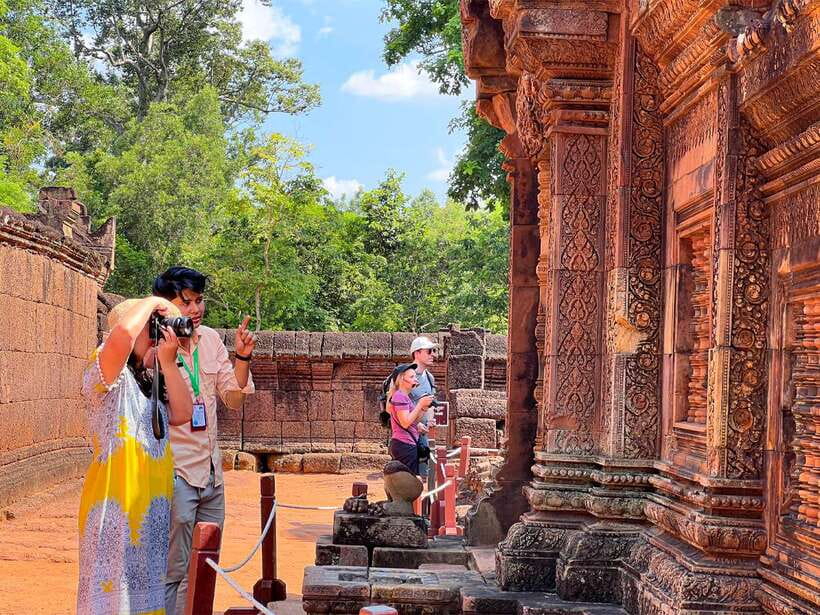 Kulen Mountain, Beng Mealea and Banteay Srei Full Day Tour - The guide and driver can shape the whole day