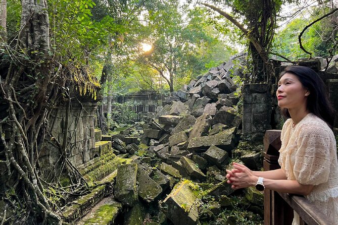 Kulen Mountain Beng Mealea and Banteay Srei Tour from Siem Reap - The 1,000 Lingas in the riverbed