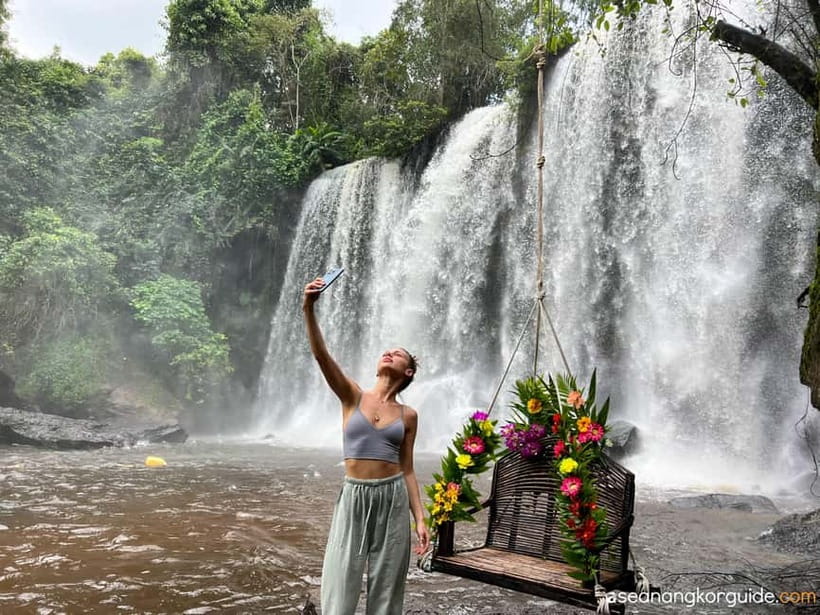 Kulen Mountain Tour with Kampong Phluk Floating Village - The road to Phum Preah Dak