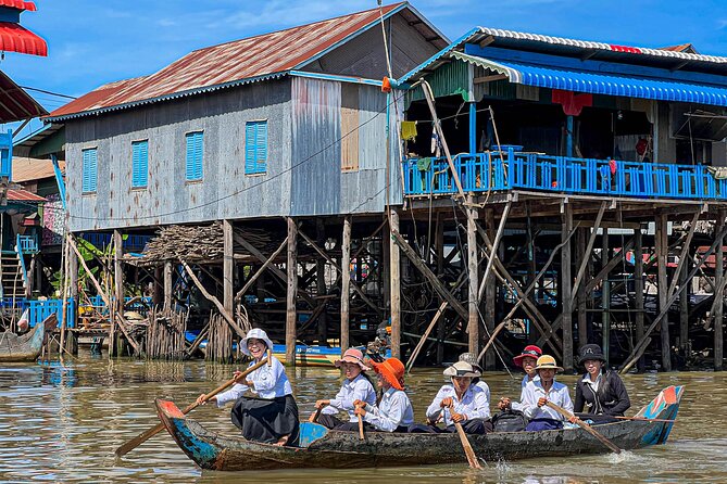 Kulen Mountain Tour with Picnic and Floating Village Sunset - The morning ride through rural Cambodia