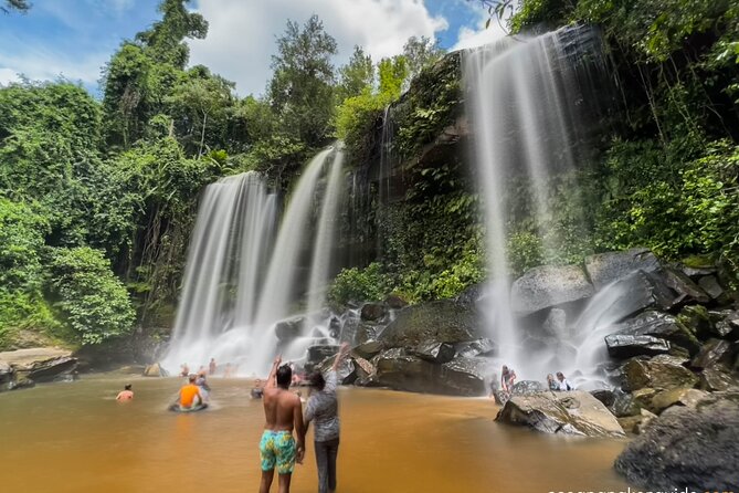 Kulen Mountain with Beng Mealea and Tonle Sap Small Group Tour - Phnom Kulen Waterfall, the day’s best pause