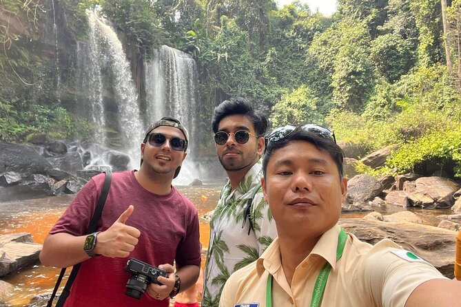 Kullen Waterfall Park with Small Group included entrance fee - Climbing Phnom Kulen and seeing the stone quarry