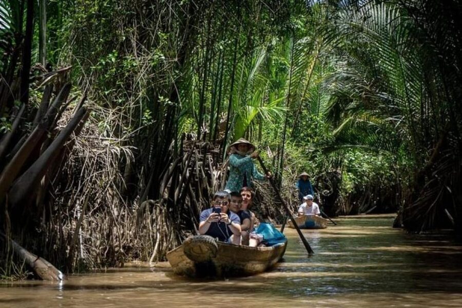 Mekong Delta Full Day Tour | From Ho Chi Minh, Vietnam - Thoi Son canal by hand-rowed sampan