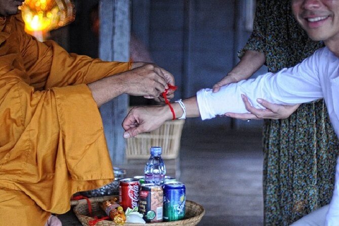 Monk Blessing Ceremony - Chanting, prayers, and the water blessing