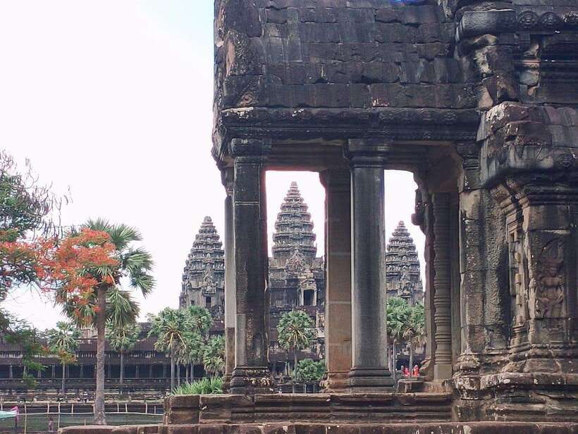 One Day Angkor Wat Trip with Sunrise - Ta Prohm and the trees over the stones