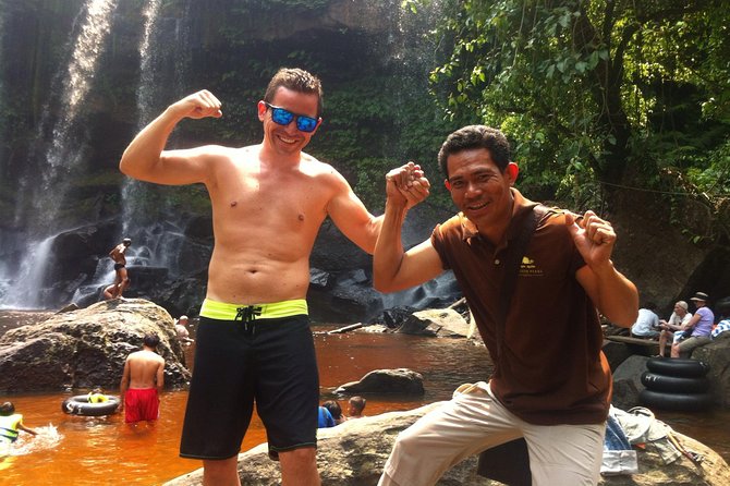 One Day Tour to Waterfall and Beng Mealea Temple - Phnom Kulen: waterfall, carvings, and a sacred Buddha