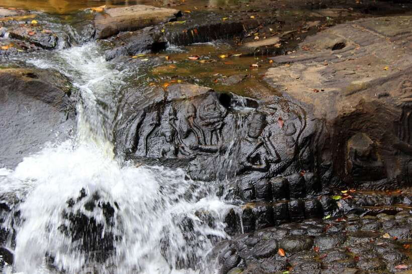 Phnom Kulen National Park Admission Ticket - The reclining Buddha above the hill