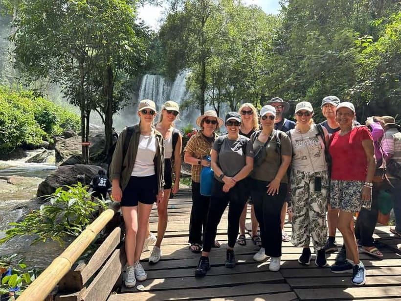 Phnom Kulen Waterfall & the Sacred 1000 Lingas (with Lunch) - Walking beside the 1000 Lingas