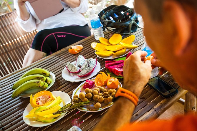 Phnom Penh: Cycling Adventure on Islands of the Mekong - Lunch with regional Khmer food