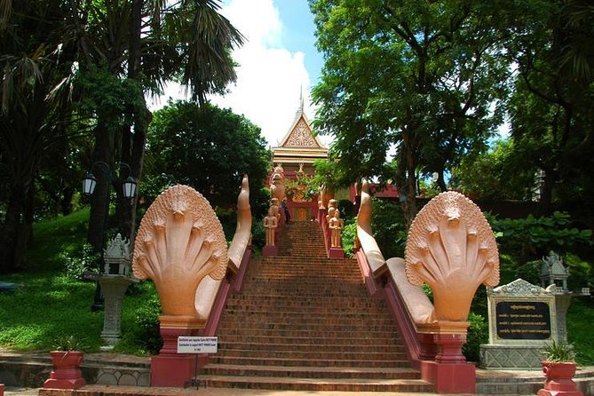 Phnom Penh Full Day Private Tour Included All Admission Tickets - Wat Phnom: a small hill with a large place in the city