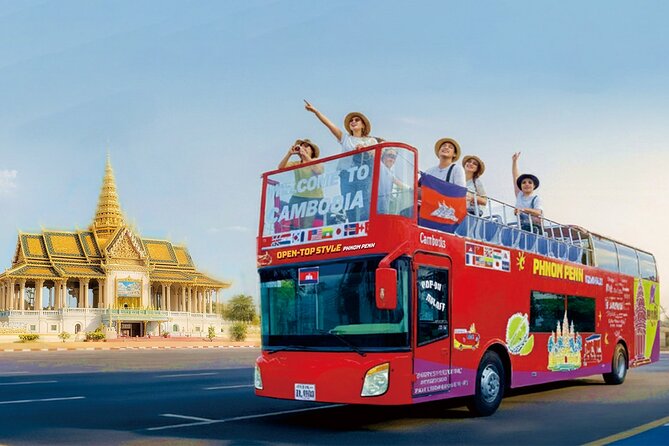 Phnom Penh Hop-on Hop-off Bus with Free Boat Cruise 1 Day Pass - Key points before you book