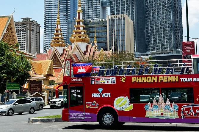 Phnom Penh Hop-on Hop-off Bus with Free Boat Cruise 1 Day Pass - Tuol Sleng and the city’s difficult past