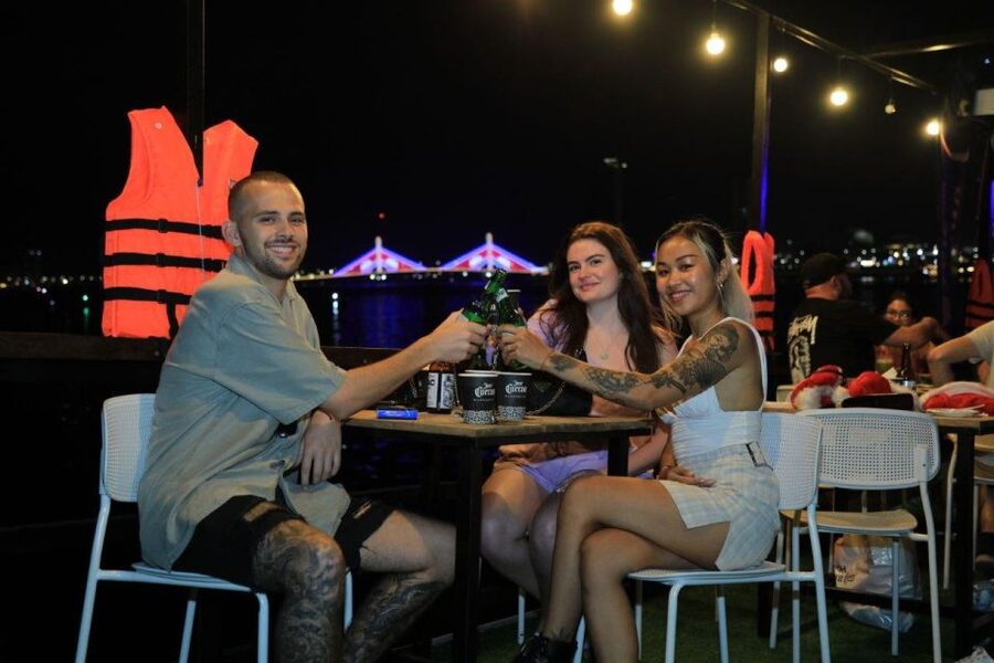 Phnom Penh: Sunset Cruise with Unlimited Beers & BBQ Buffet - From sunset to city lights