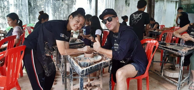 Pottery Classes Siem Reap with Pick up Drop off - The tuk tuk pickup from your hotel