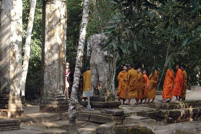 Preah Khan, Neak Pean and Pre-Rup Private Tour - Eastern Mebon: brick towers on a former island