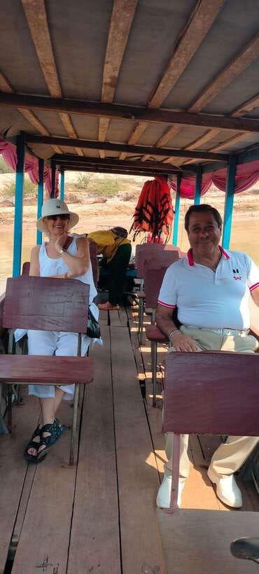 Private Angkor Wat Sunrise Tours And Sunset Floating Village - The sunset finish on Tonle Sap
