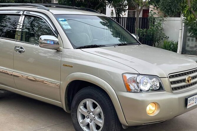 Private Car services from Siem Reap to Phnom Penh - Leaving Siem Reap with a hotel pickup