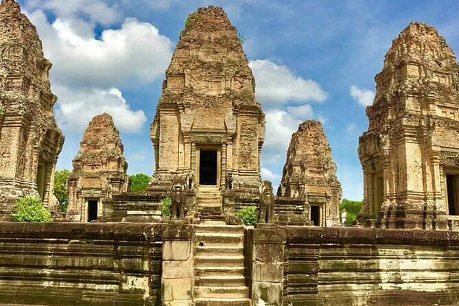 Private Day Angkor Wat Temple and Banteay Srei Temple Tour - Bayon’s carved faces are the day’s great close-up