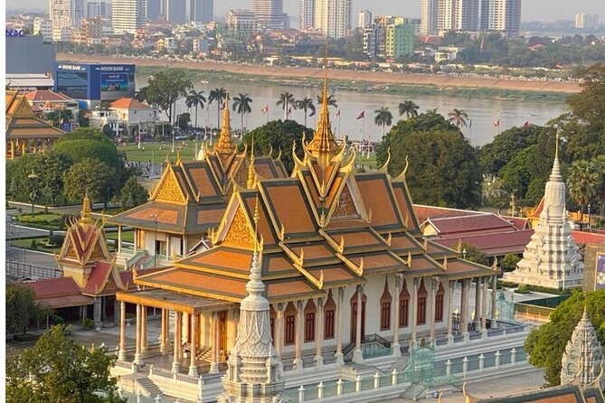 Private Phnom Penh Tour: Royal Palace & Killing Fields - Central Market under its art deco dome