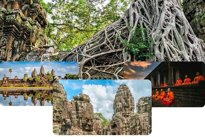 Private Sunrise & Angkor Complex by English Speaking Van Driver - Ta Keo and the paired temples of Thommanon and Chau Say