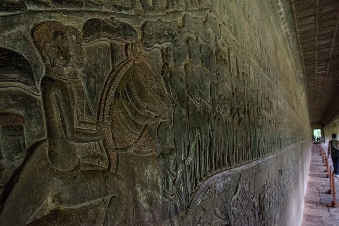 Private Sunrise Angkor Wat Tour with pickup from your hotel - Angkor Thom’s South Gate and the road to Bayon