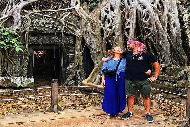 Private sunrise 'small tour' of Angkor Wat with car or van & Guide - Ta Prohm, tree roots, and the Tomb Raider effect