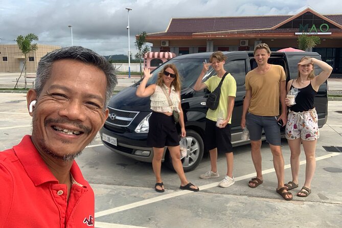 Private Taxi Overland Transfer From Siem Reap - Sihanoukville - Leaving Siem Reap on National Road 6