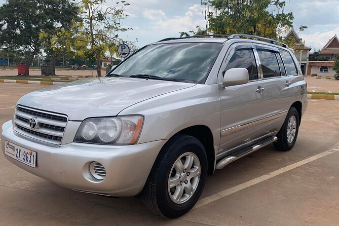 Private Taxi Transfer From Phnom Penh to Siem Reap with English Speaking Driver - Skun Spider Market and Kampong Kdei bridge