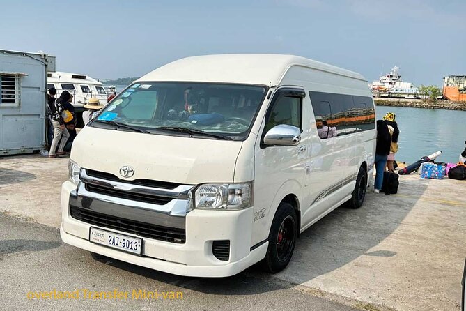 Private Taxi Transfer Phnom Penh - Sihanoukville Car - Minivan - A private road transfer between Cambodia’s two main stops