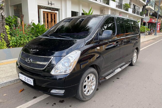Private Taxi Transfer Phnom Penh - Sihanoukville Car - Minivan - What pickup is like in Phnom Penh