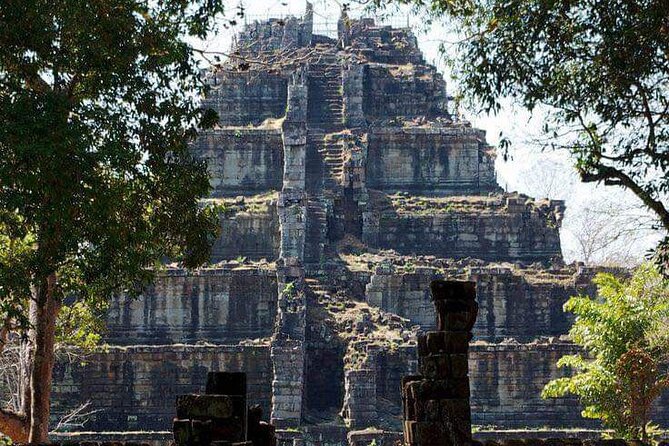 Private Tour to Koh Ker and Beng Mealea - Koh Ker and its pyramid-like profile