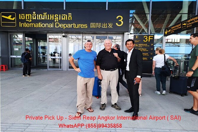 Private Transfer: Siem Reap Angkor Internation Airport to Hotel - Key points at a glance