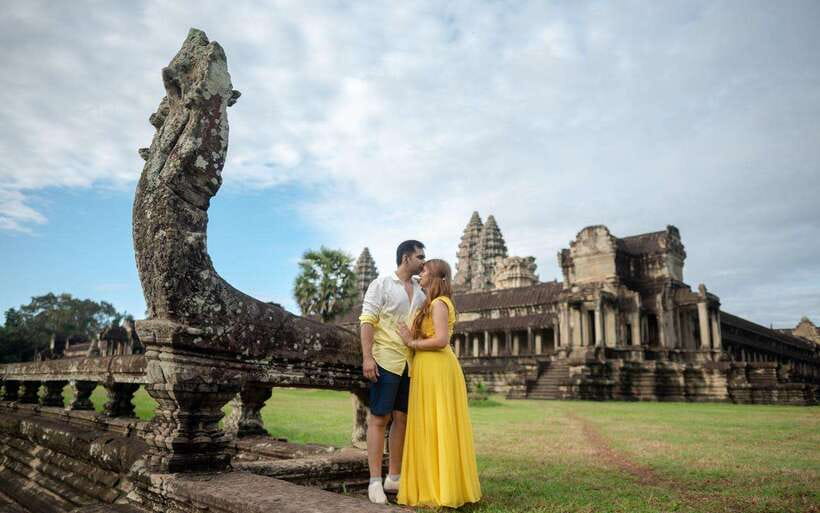 Professional Photoshoot in Angkor Archaeological Park - How much value does $135 provide?