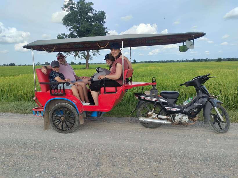 Secret Countryside Rice fields-Bamboo Train/Bat Cave - The Bamboo Train costs $5 extra